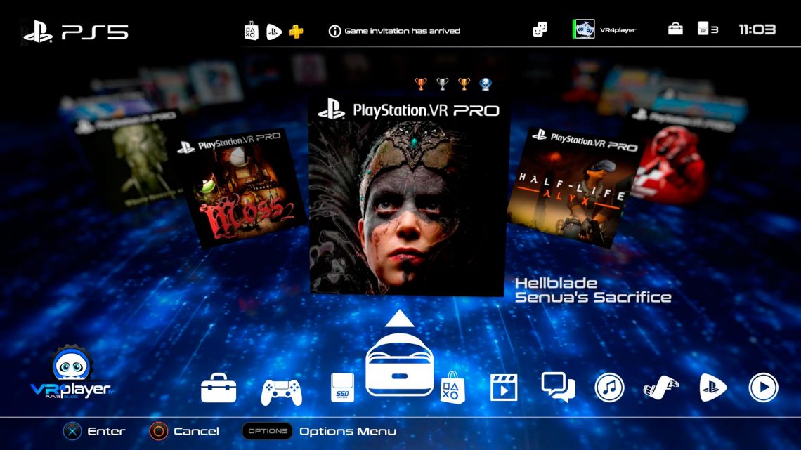 PS5 Interface