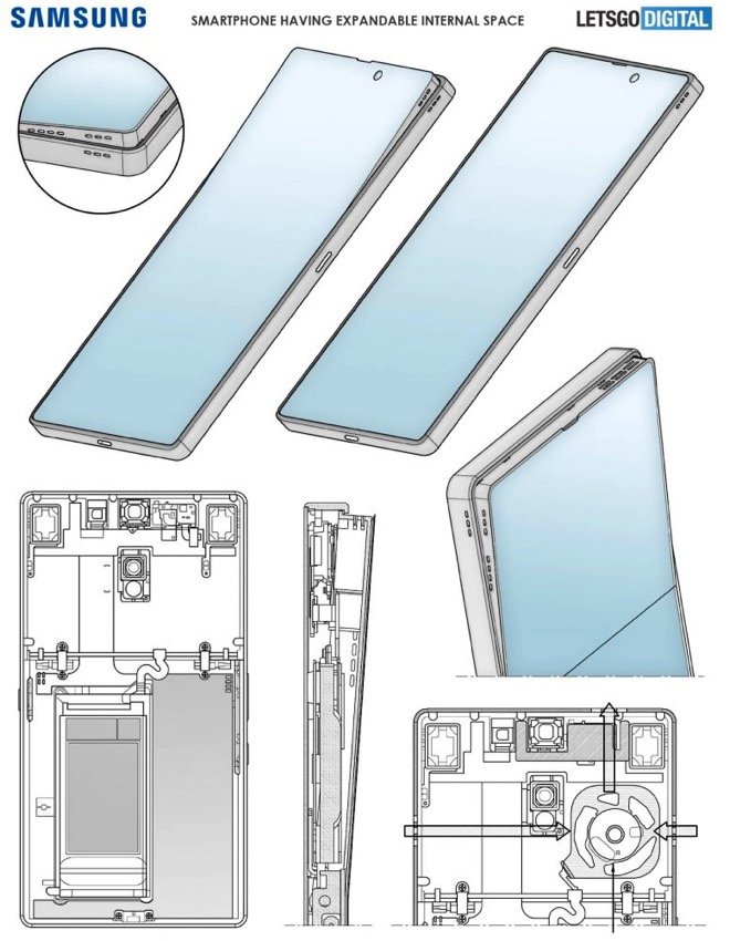 Samsung écran flexible