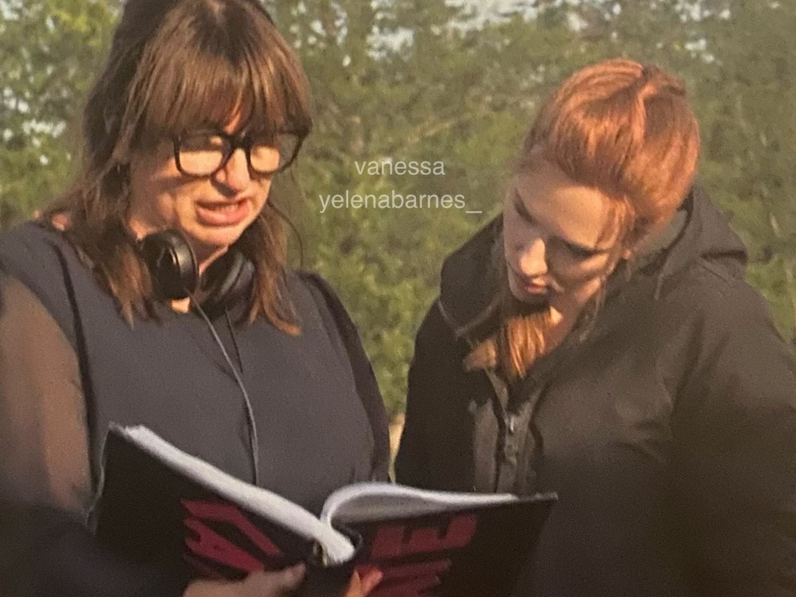 Black Widow tournage