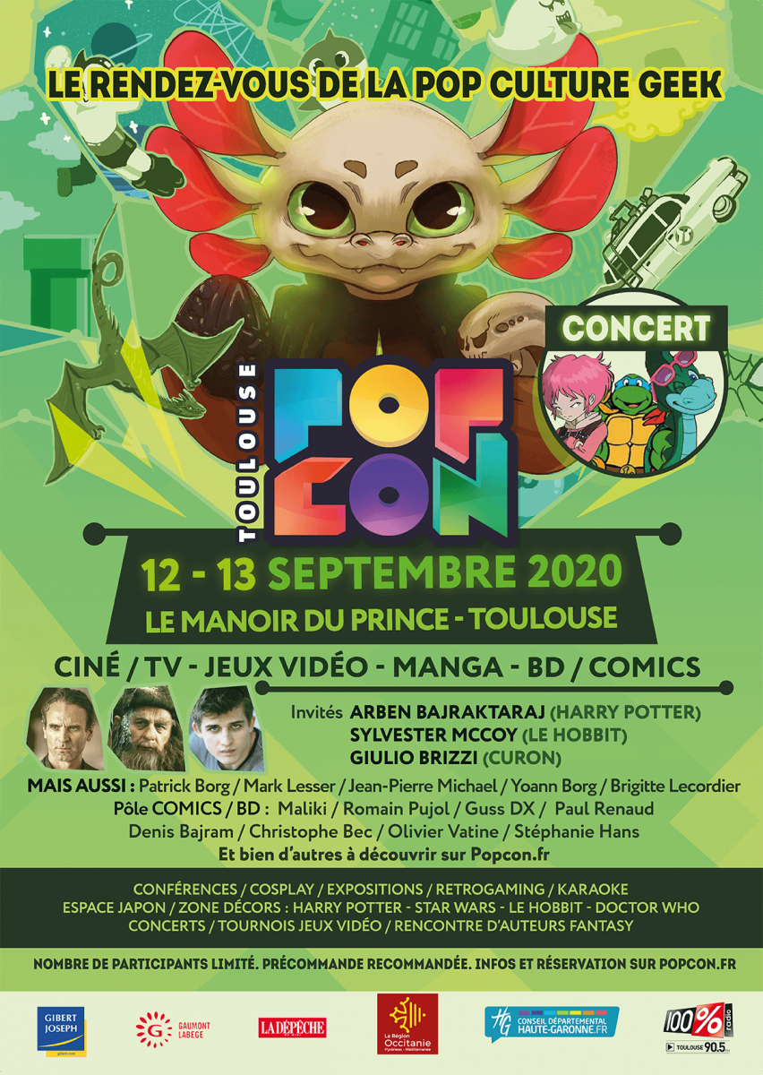 Popcon 2020 affiche