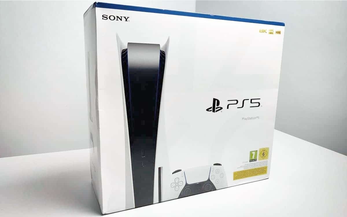 PS5 boîte