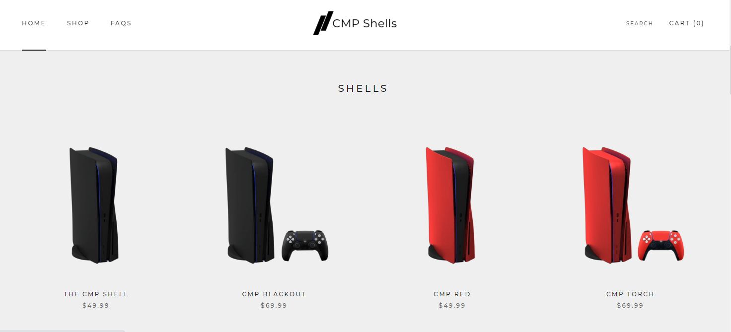 PS5 CMP Shells