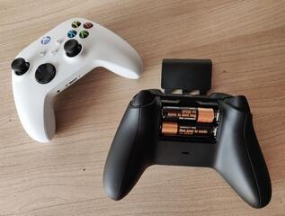 Manettes Xbox avec piles duracell