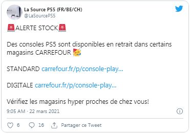 PS5 Carrefour