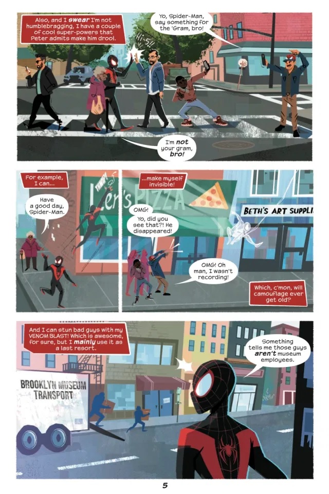 Miles Morales Shock Wave extrait