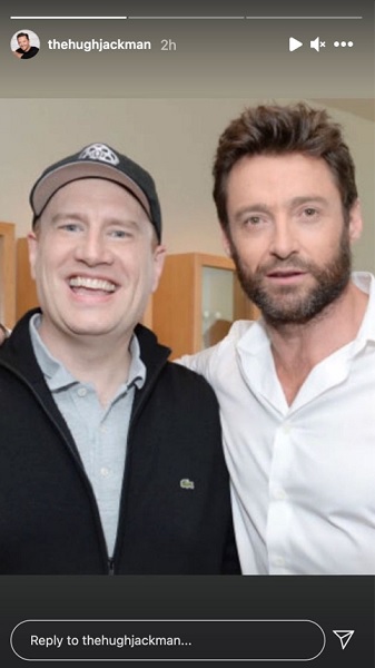 Hugh Jackman et Kevin Feige