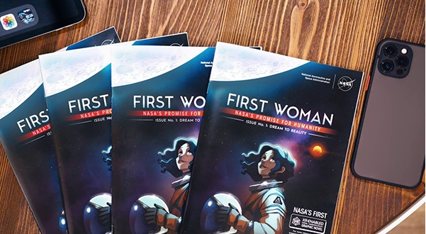 First Woman bande dessinée NASA