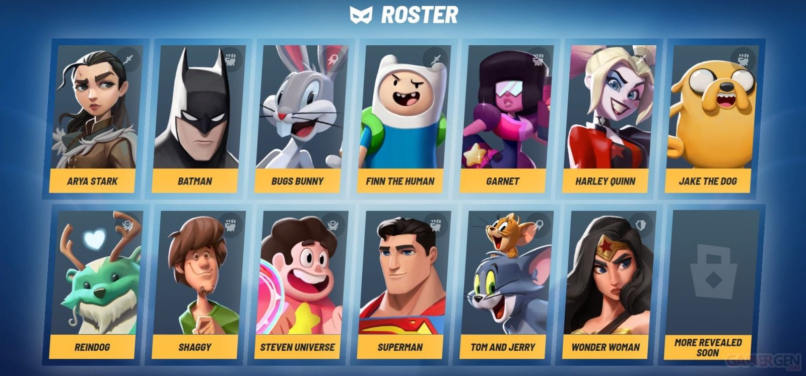 Multiversus Roster