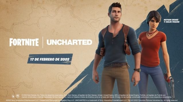 Fortnite x Uncharted